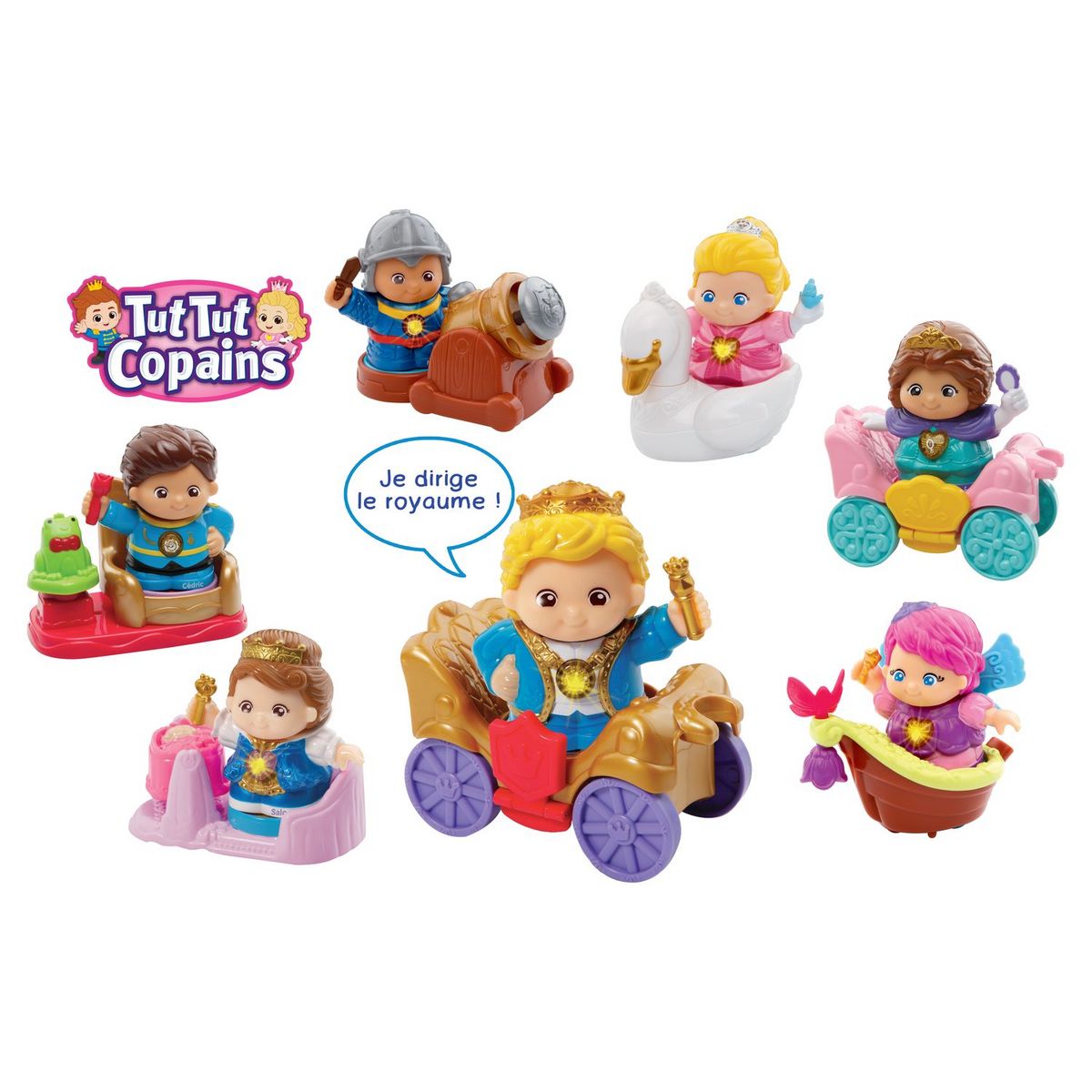 VTECH Tut Tut Copains - Personnages Royaume Enchanté pas cher - Auchan.fr