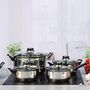 Voir la diapositive 2 : HI HI Ensemble d ustensiles de cuisine 12 pcs Acier inoxydable