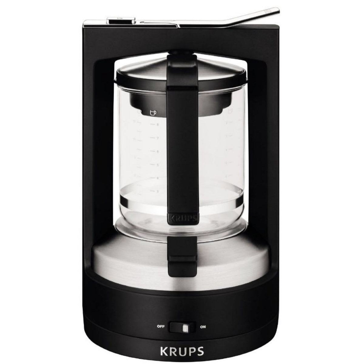 KRUPS Cafetière à pression 12 tasses 850w noir - km468910