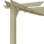 Voir la diapositive 4 : VIDAXL Pergola de jardin Pin impregne 360x200x60 cm