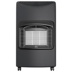 NIKLAS Chauffage d'appoint gaz 4200W + Connectique gaz incluse 3 puissances de chauffe - Poele à gaz mobile Intérieur 120m3 NIKLAS