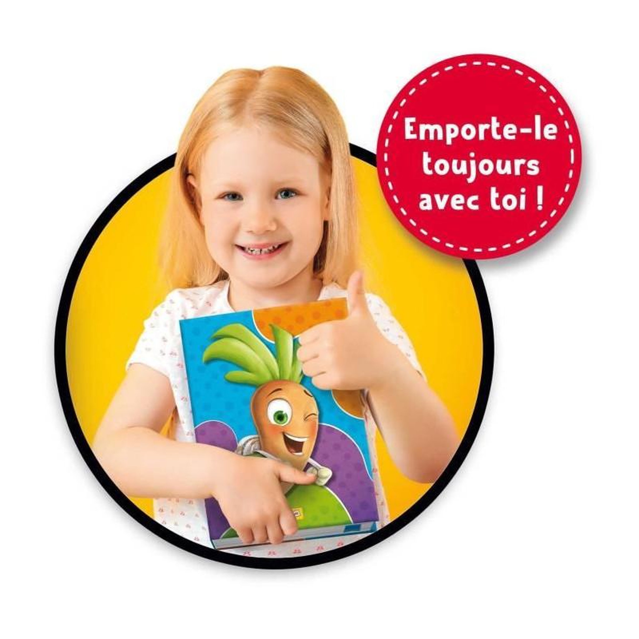 Voir la diapositive 4 : LISCIANI GIOCHI Stylo parlant et jouets magnétiques - CAROTINA - Apprentissage ludique