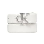 Vero Moda Ceinture he Femme Calvin Klein Jeans Buckle. Coloris disponibles : Blanc