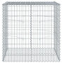 Voir la diapositive 4 : VIDAXL Panier gabion avec couvercle 100x100x100 cm fer galvanise