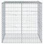 Voir la diapositive 4 : VIDAXL Panier gabion avec couvercle 100x100x100 cm fer galvanise