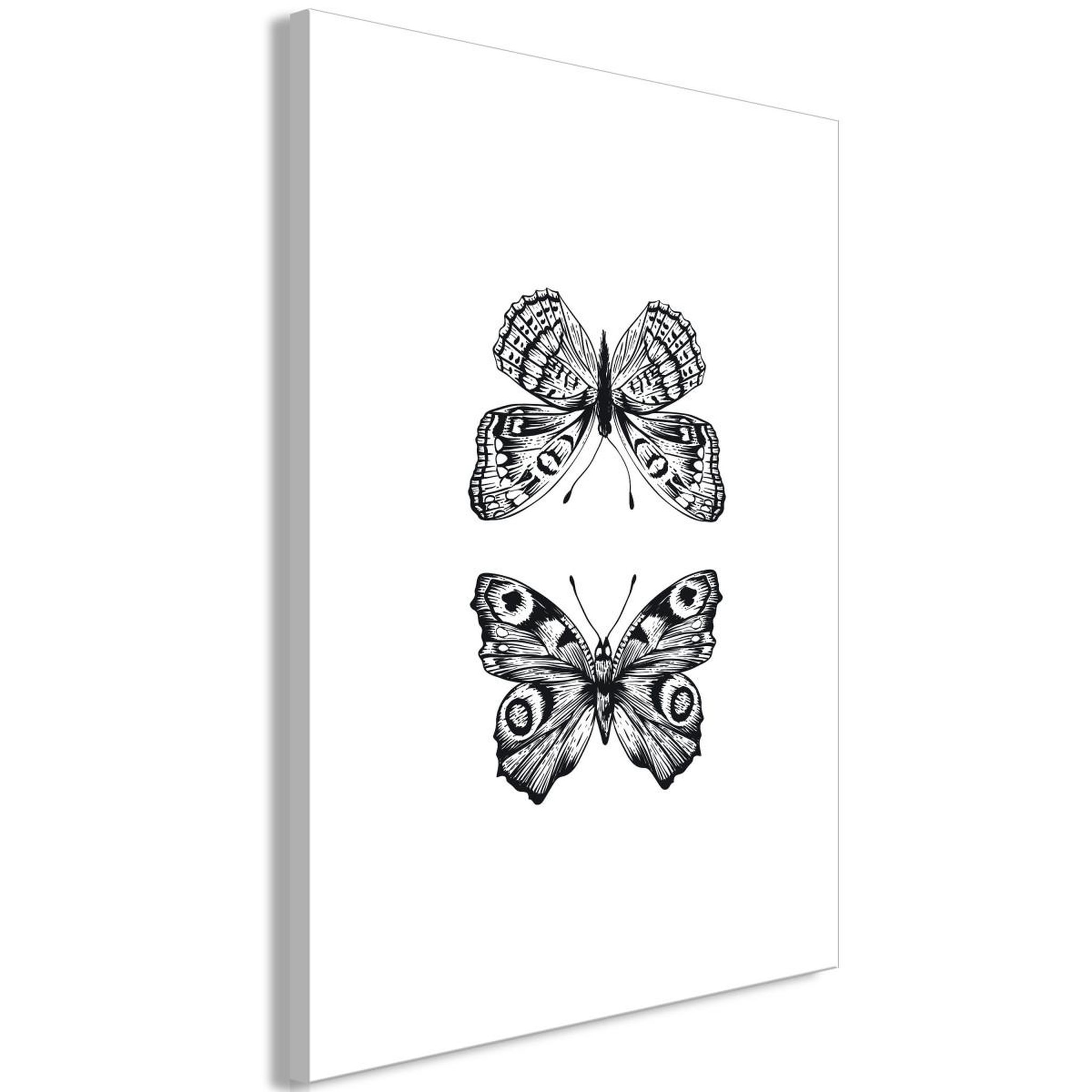 Voir la diapositive 1 : Paris Prix Tableau Imprimé  Two Butterflies