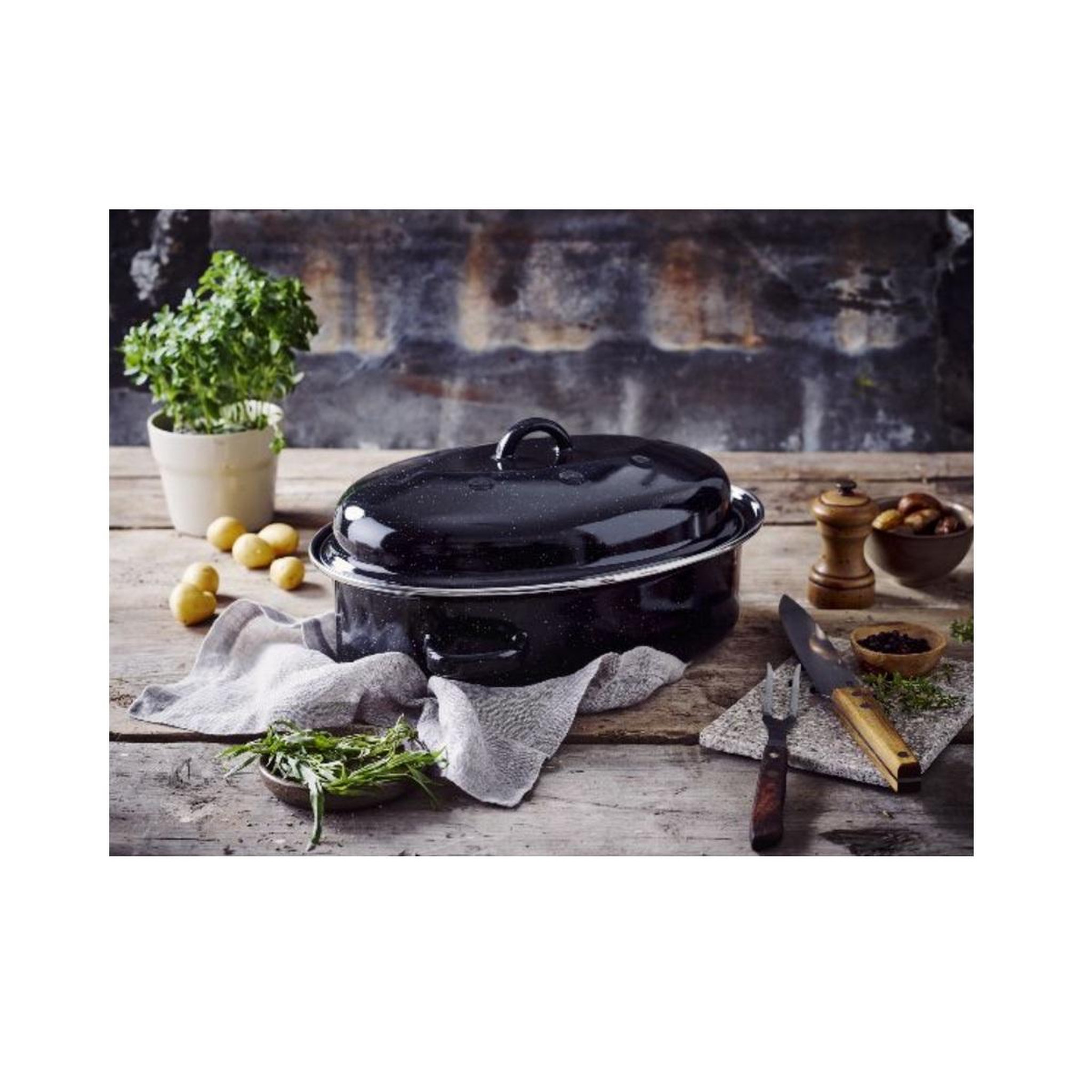 Voir la diapositive 3 : Beka Daubière en acier émaillé 42cm - 15230424