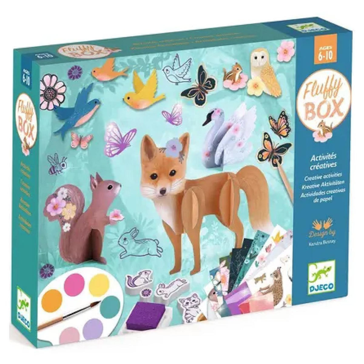 Djeco Coffrets multi activites fluffy box