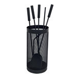 WERKAPRO Serviteur pour poêle et cheminée WERKA PRO  5 pièces