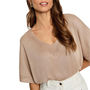 Voir la diapositive 1 : MORGAN Pull Taupe Femme Morgan MCHRIS