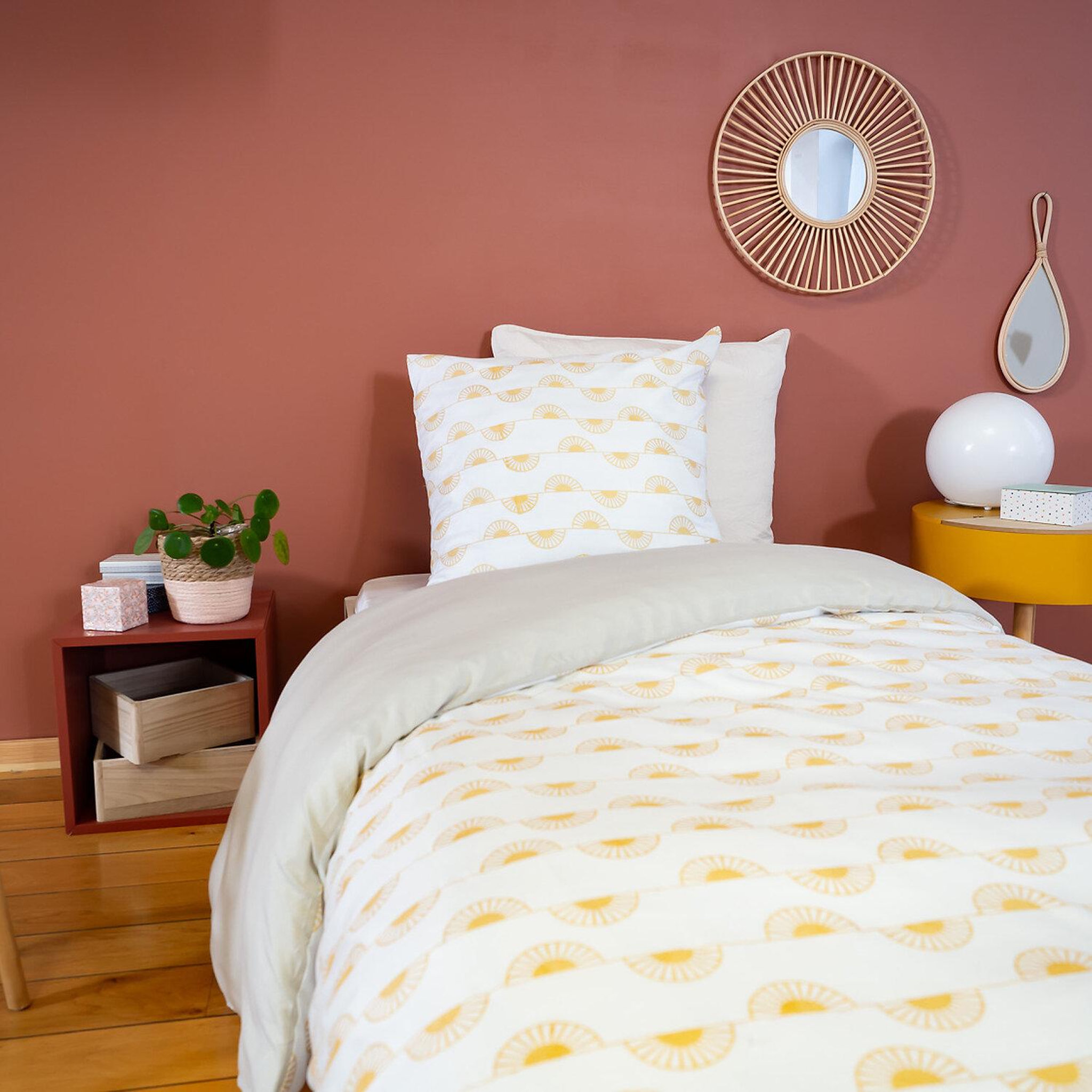 Voir la diapositive 2 : Home collection Parure de couette microfibre helis