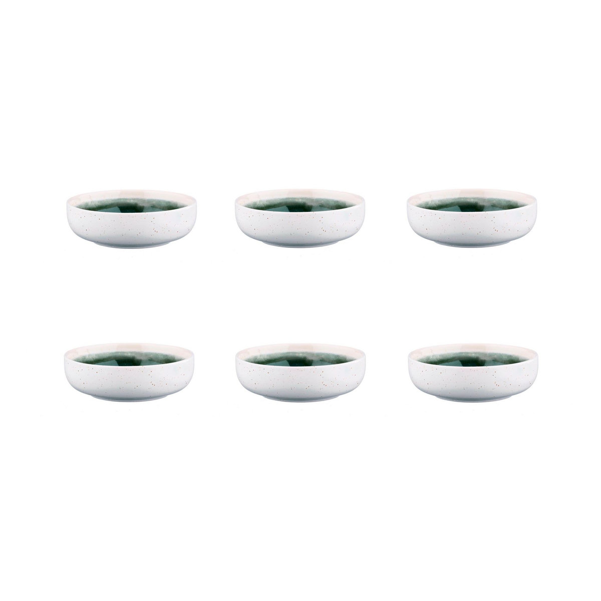 BJORN Bol OXYGEN Ø13cm - 6 pièces - Vert de gris