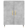 Voir la diapositive 5 : VIDAXL Buffet gris beton 69,5x34x90 cm bois d'ingenierie