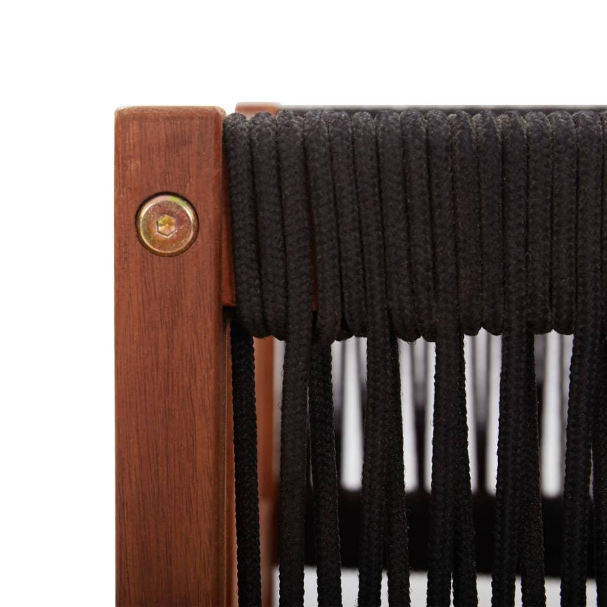 VIDAXL Canape de jardin a 2 places Bois d'acacia massif