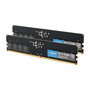 Voir la diapositive 2 : Crucial CRUCIAL Mémoire RAM DDR5 - Kit 128GB (2 x 64GO) - 5600 MT/s - CL46