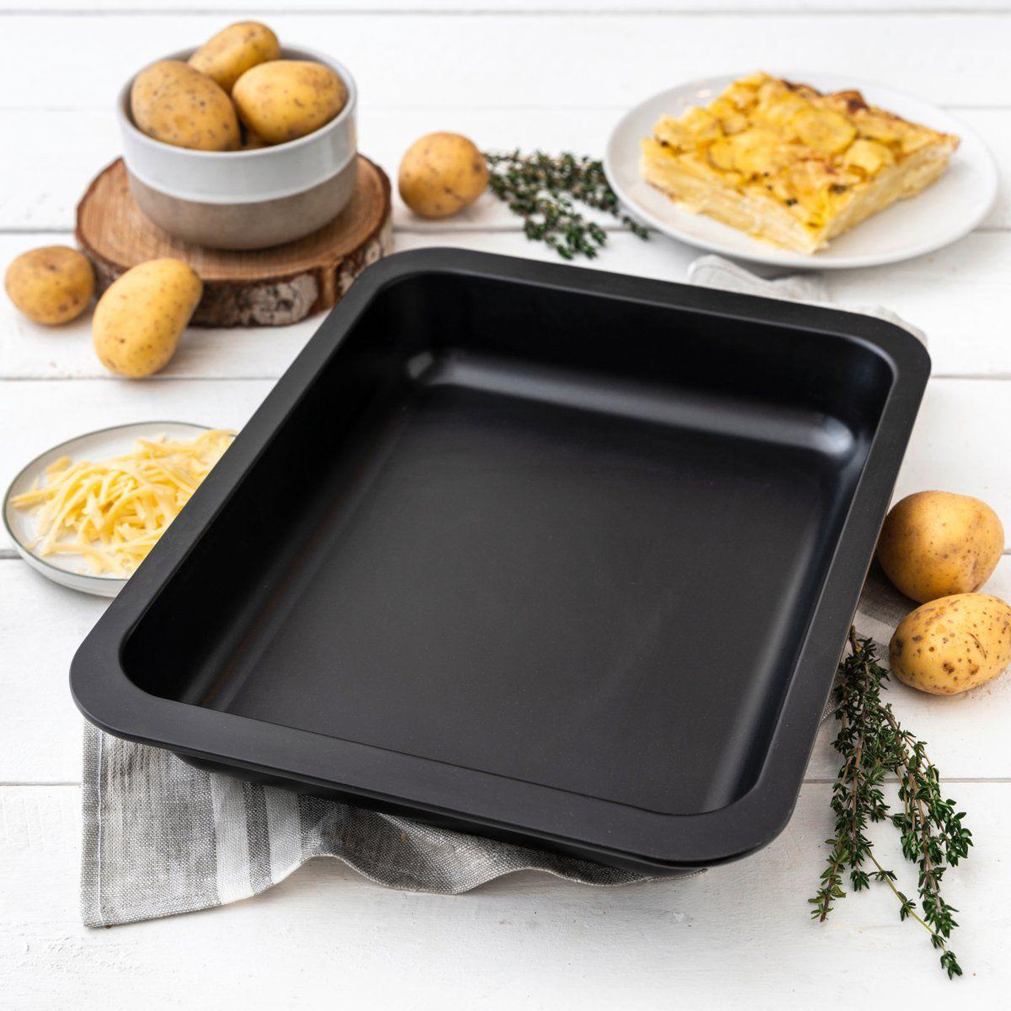 Voir la diapositive 6 : ZENKER Plat à four rectangulaire 37 x 27 cm zenker spécial cooking
