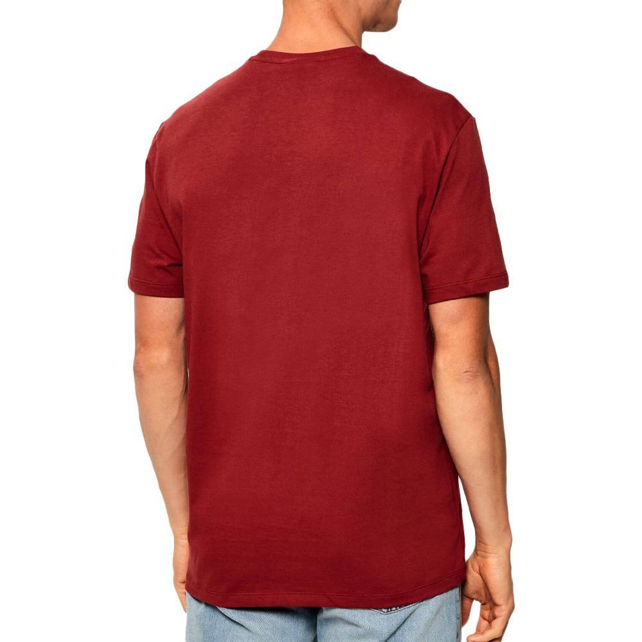 Voir la diapositive 2 : CALVIN KLEIN JEANS T-Shirt Rouge Homme Calvin Klein Jeans Classic