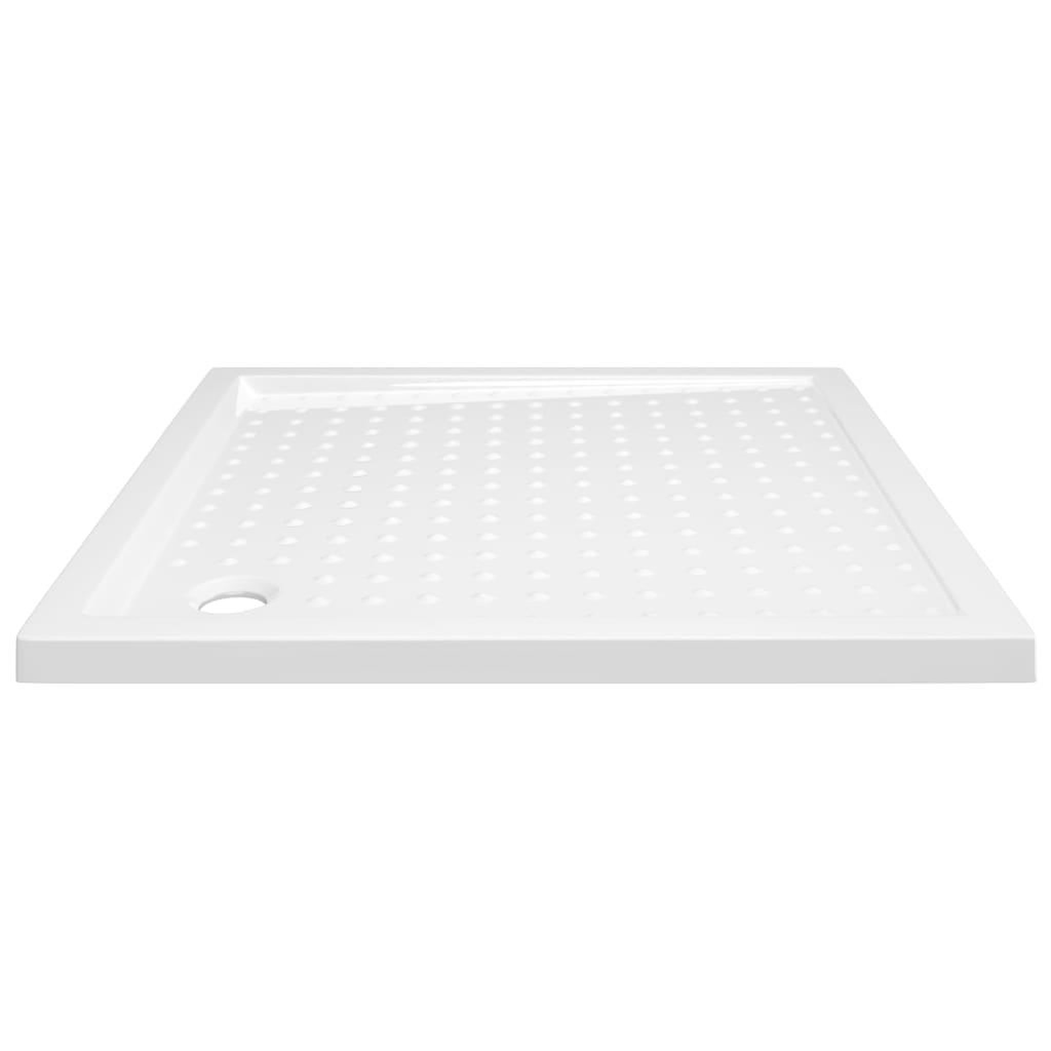 Voir la diapositive 4 : VIDAXL Receveur de douche avec picots Blanc 90x90x4 cm ABS