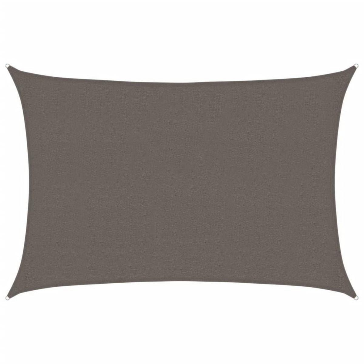 VIDAXL Voile d'ombrage 160 g/m^2 Anthracite 2,5x3,5 m PEHD