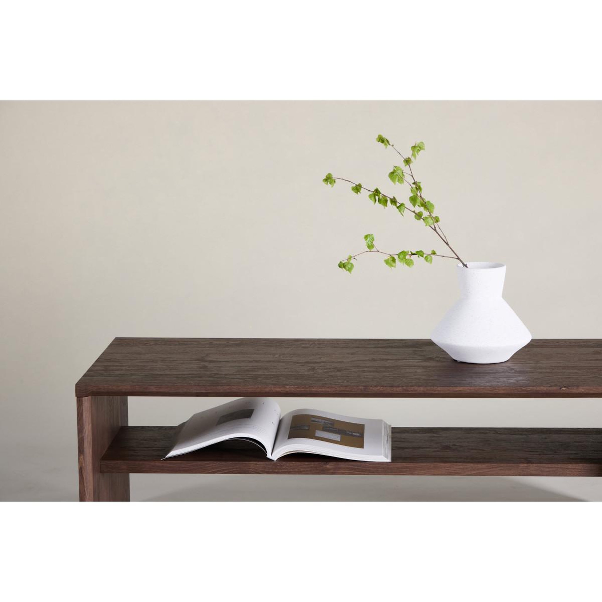 Voir la diapositive 6 : Paris Prix Table basse design  telemarket  100cm marron