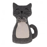 ATMOSPHERA Butée de Porte  Atmosphera Chat. Coloris disponibles : Gris