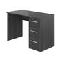 Voir la diapositive 6 : Bureau droit 3 tiroirs L110cm CARLA