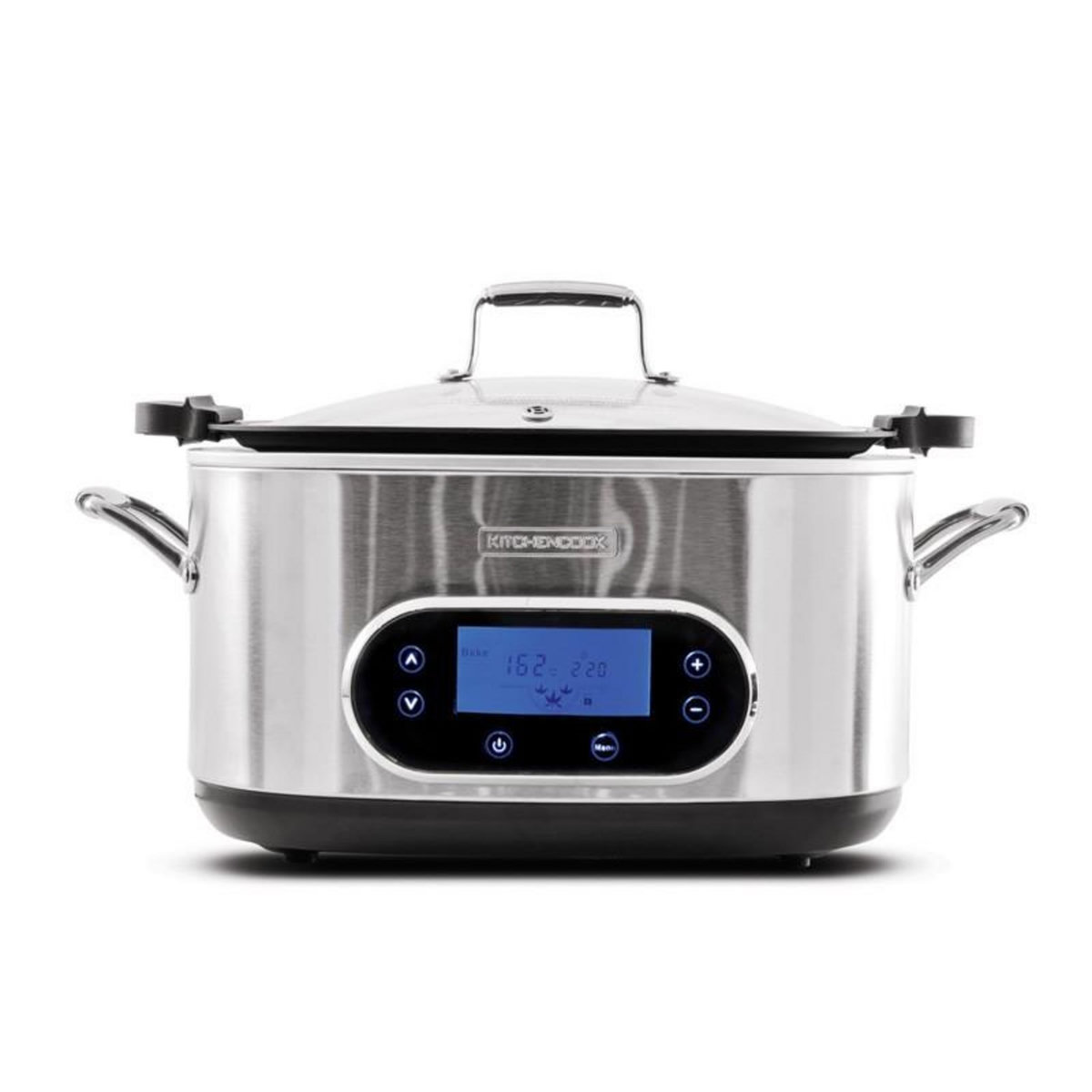 KITCHENCOOK Kitchencook - Multicuiseur 11en1 - 5,6l - Cuve Aluminium Amovible - 1350w - Minuterie (12h) - Ecran Lcd - Maitien Au Chaud