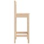 Voir la diapositive 5 : VIDAXL Chaises de bar lot de 2 40x41,5x112 cm bois de pin solide