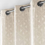Voir la diapositive 3 : Paris Prix Rideau à Œillets Jacquard  Gallena  140x260cm Naturel