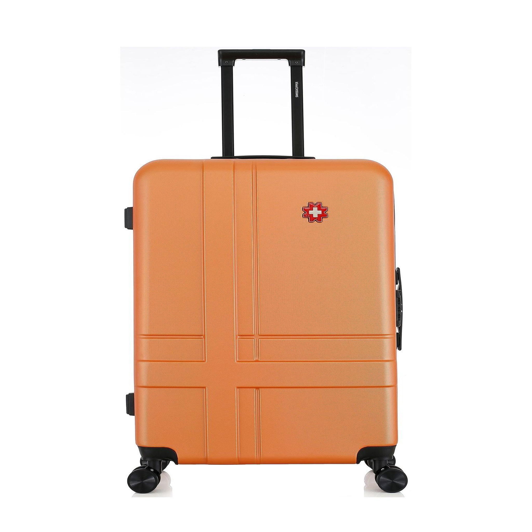 SWISS KOPPER Swiss kopper - valise grand format abs uster 4 roues 75 cm. Coloris disponibles : Gris, Noir