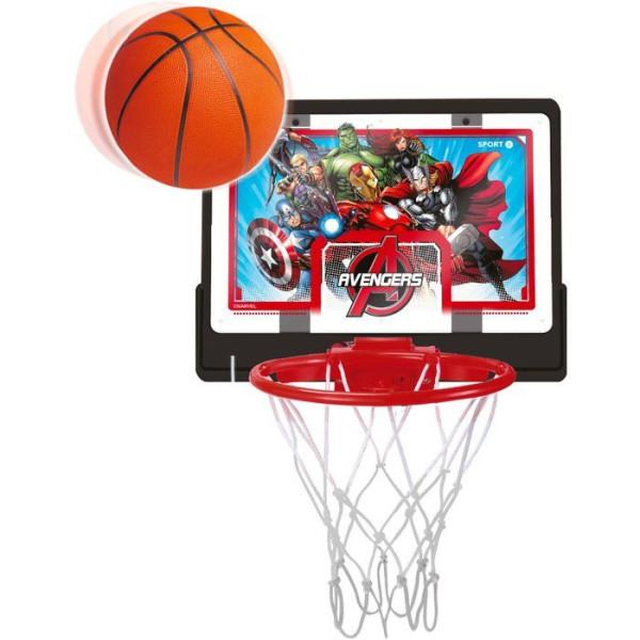 Marvel Panier de basket - marvel - avengers - fixation murale