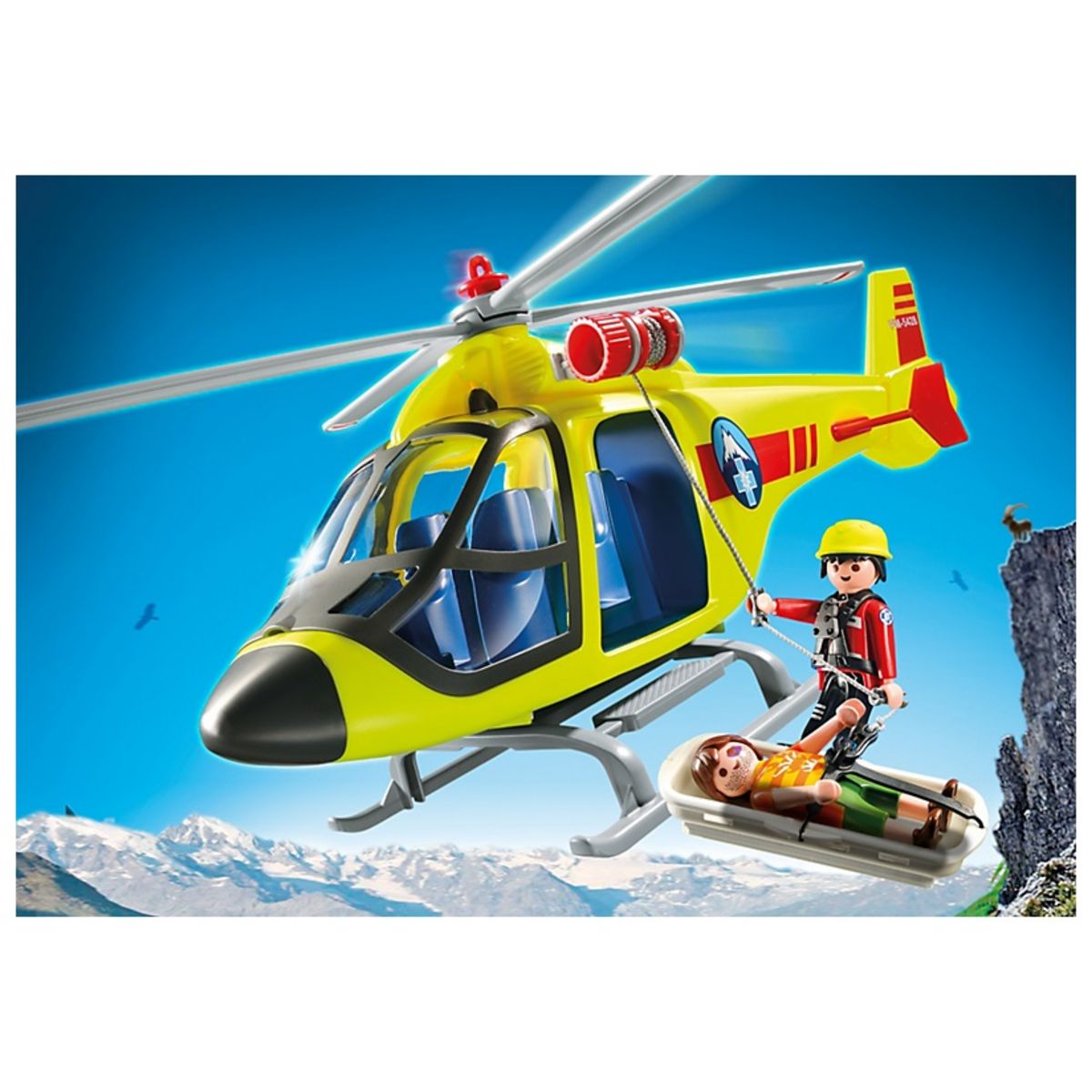 PLAYMOBIL 5428 Hélicoptère de secours en montagne
