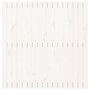 Voir la diapositive 4 : VIDAXL Tete de lit murale Blanc 108x3x110 cm Bois massif de pin