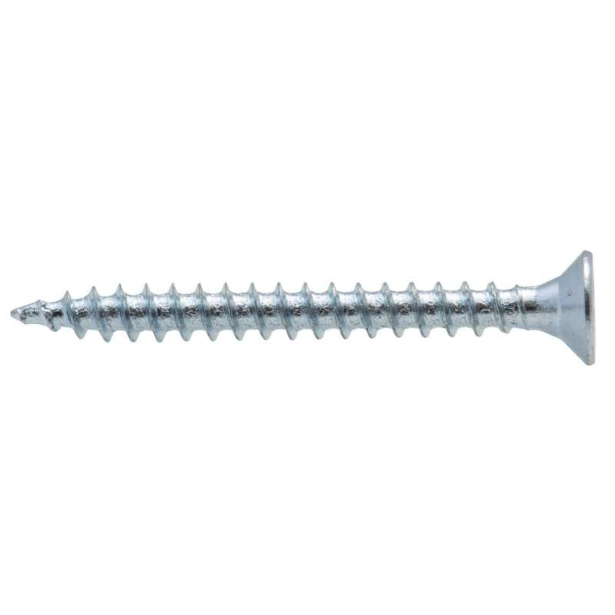 Voir la diapositive 5 :  Vis à bois tête fraisée PZ zinguée Vissal filet total 3x25 mm  x100 vis