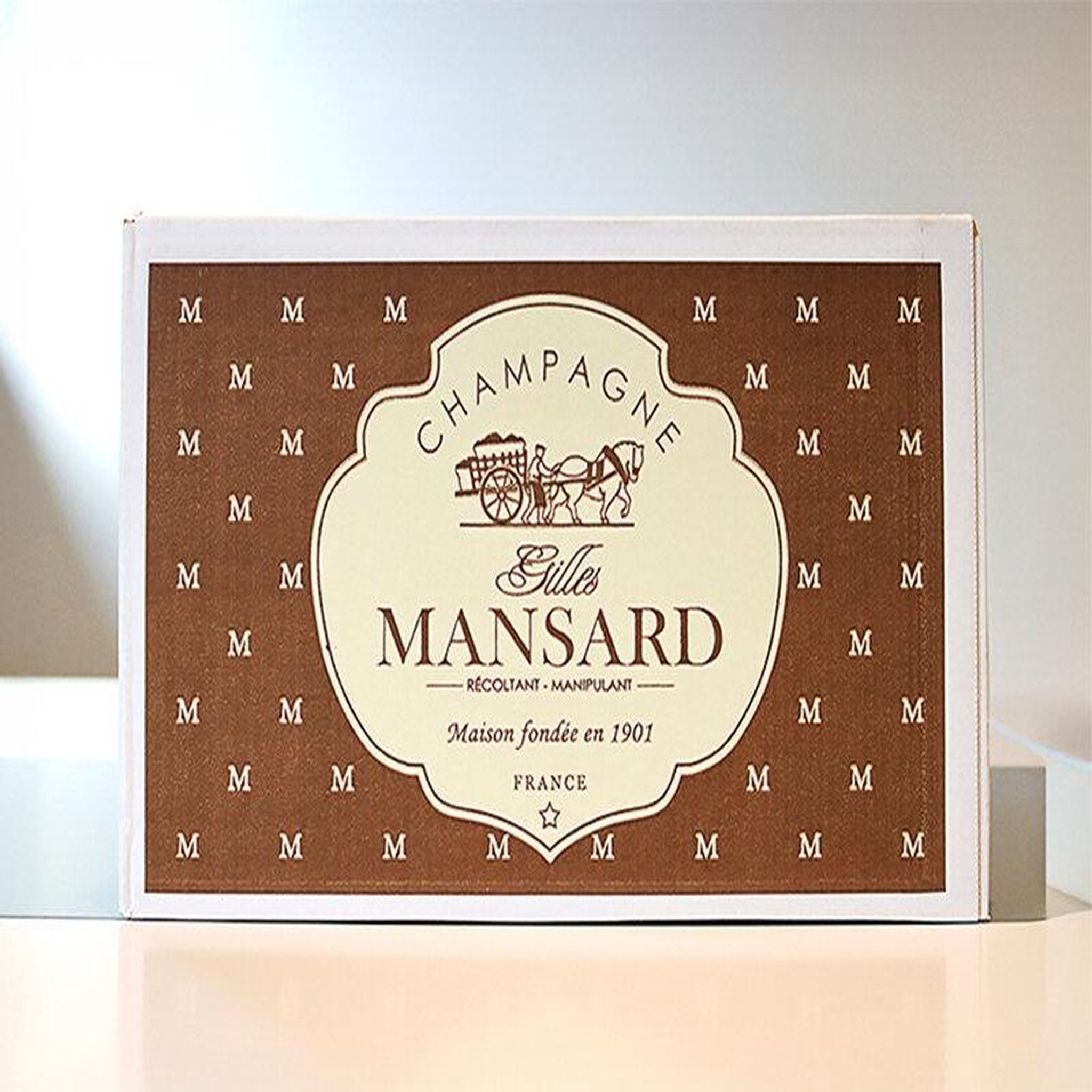 Voir la diapositive 3 : Smartbox Coffret 6 bouteilles de champagne à recevoir chez soi - coffret cadeau gastronomie