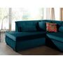 Voir la diapositive 4 : LISA DESIGN Vermont - canapé panoramique d'angle gauche - 7 places - xxl - en velours