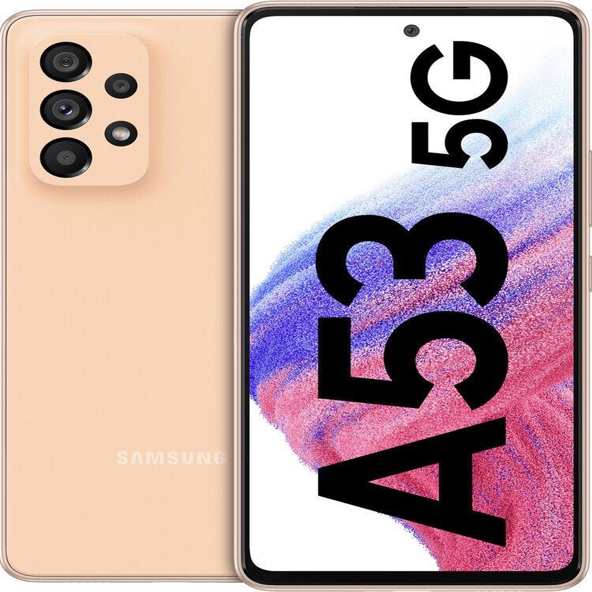 Voir la diapositive 1 : Samsung Samsung Galaxy A53 5G (dual sim) Reconditionné 128 Go - Grade A - Orange