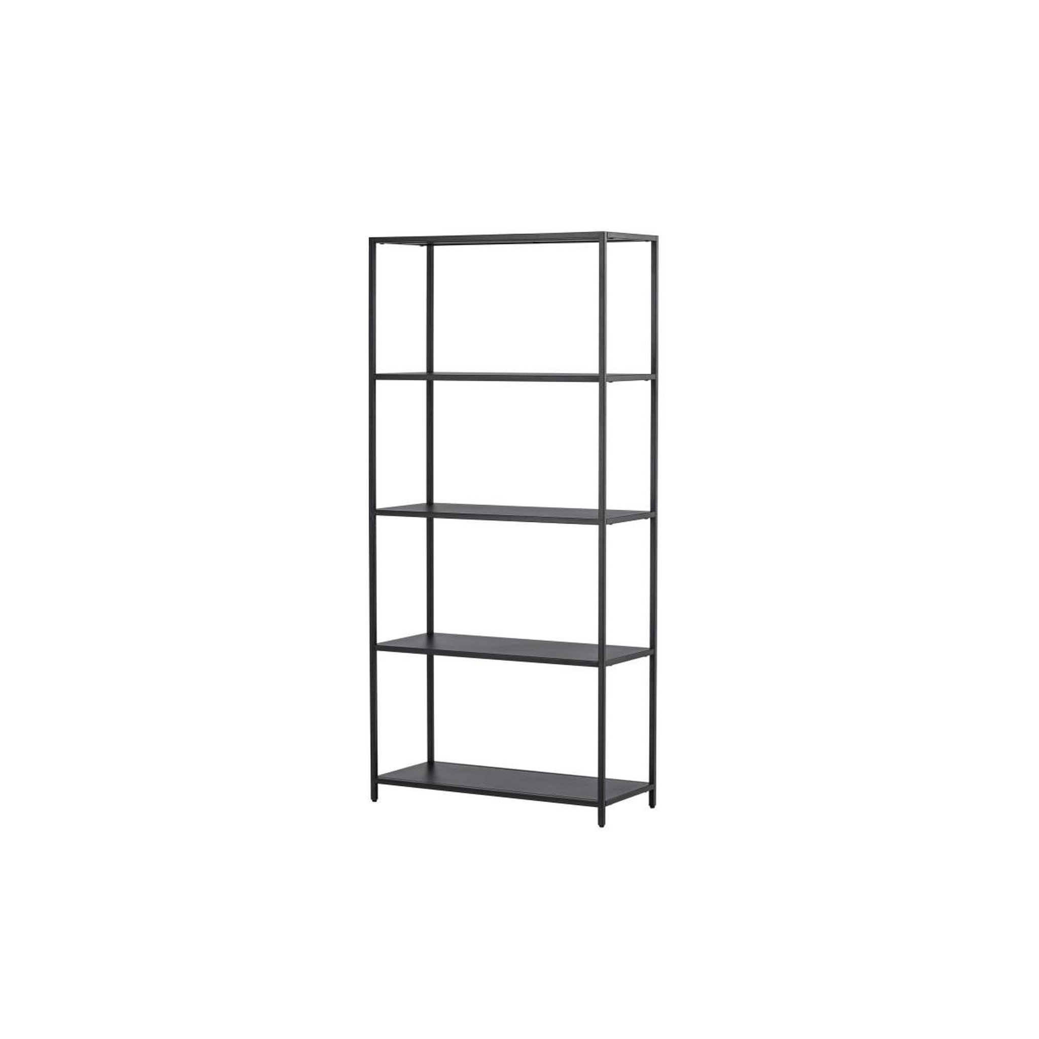 Voir la diapositive 3 : Paris Prix Étagère 5 Niveaux en Métal  Montevideo  150cm Noir