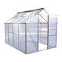 Voir la diapositive 1 : Habitat et Jardin Serre jardin polycarbonate  Hortensia  4,8m²