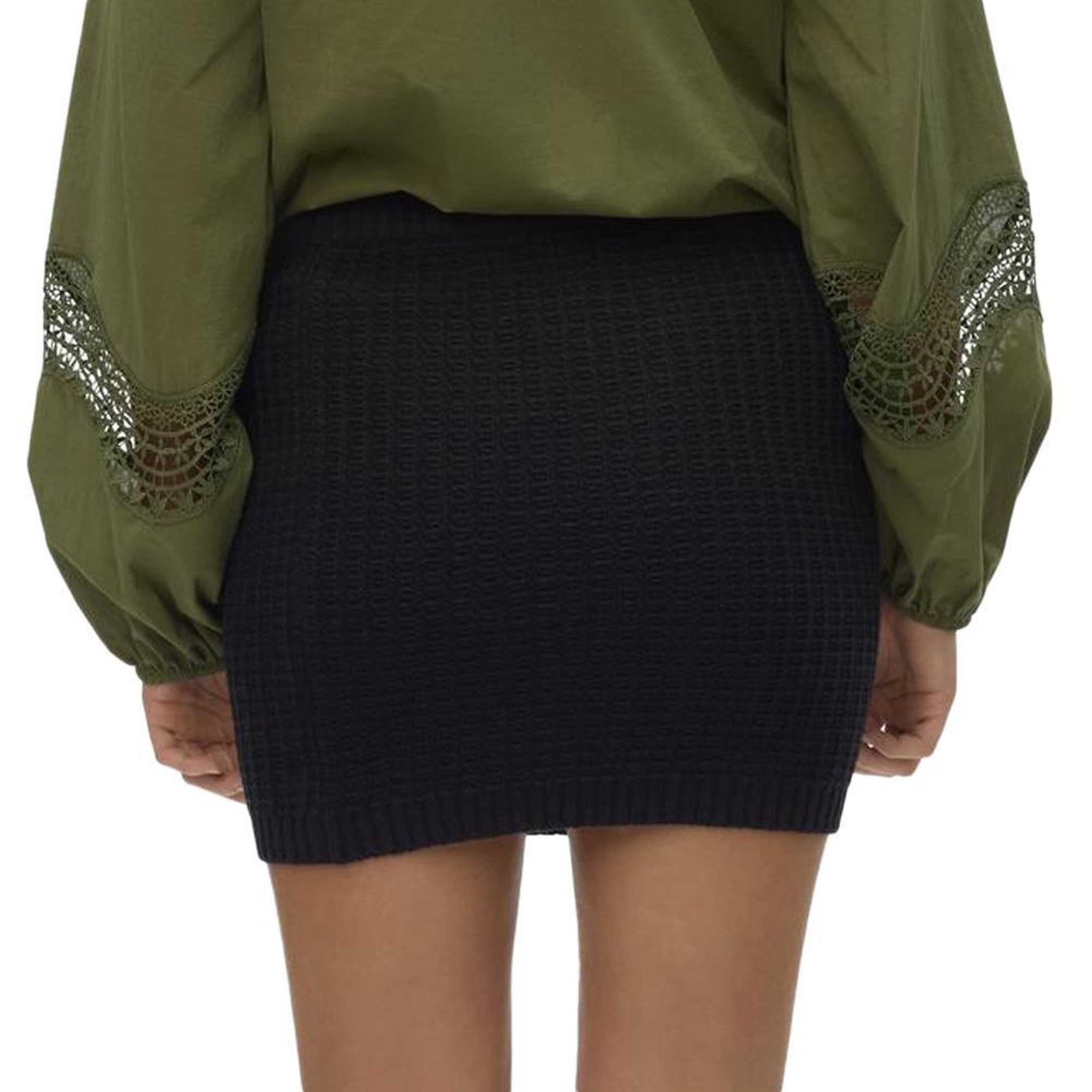 Voir la diapositive 2 : Vero Moda Jupe en Maille e Femme Vero Moda Omega