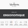 Voir la diapositive 3 : ATELIERS DU NORD Oreiller Ergonomique Mémoire de forme