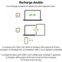 Voir la diapositive 5 : Belkin Chargeur USB C x2 65W GaN PPS Noir