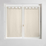 Paris Prix Paire de Voilages à Passants  Carlin  60x120cm Lin