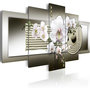 Voir la diapositive 1 : Paris Prix Tableau Imprimé  Orchid & Zen Garden in Grey