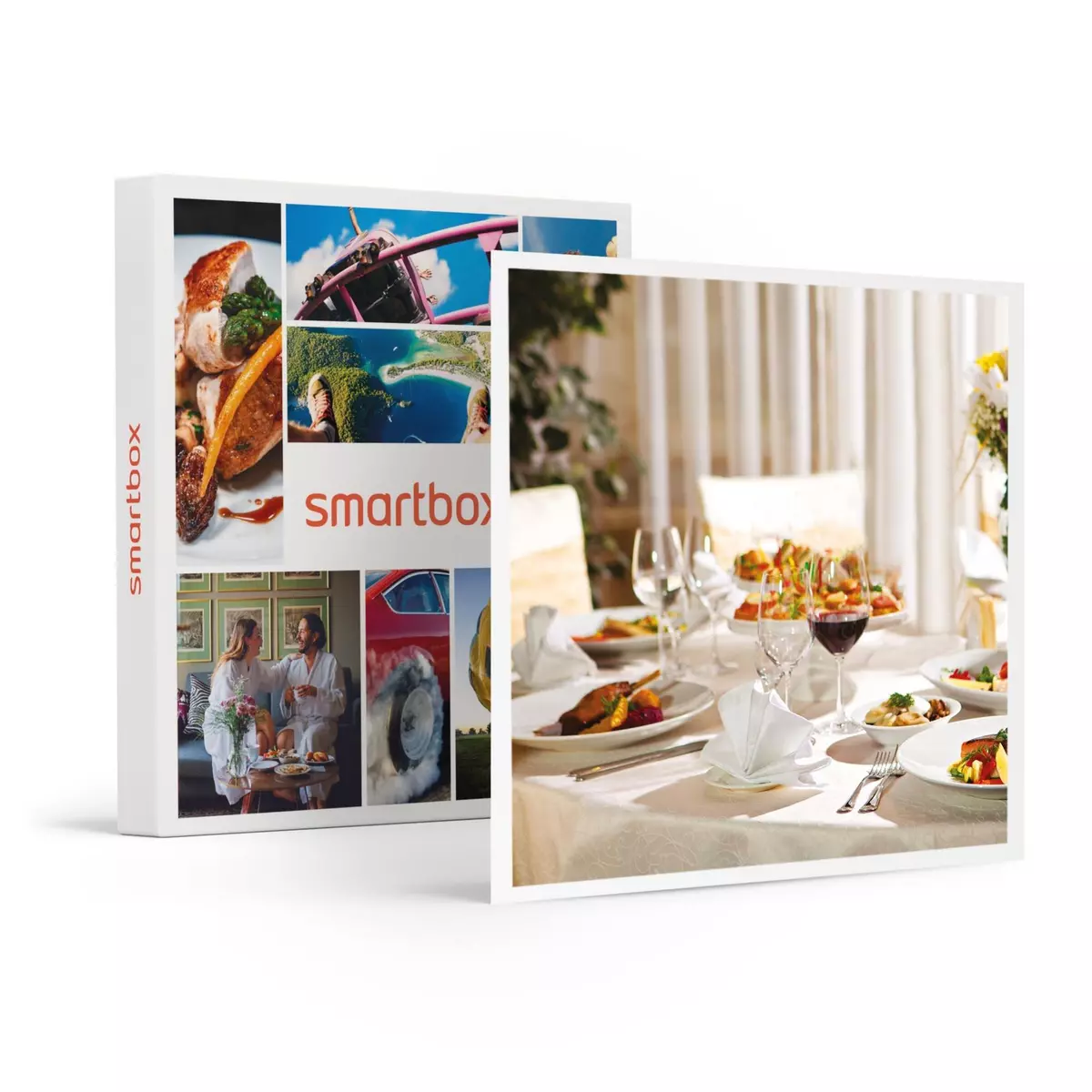 Smartbox Dîner menu 3 plats à une table exquise en Normandie - Coffret Cadeau Gastronomie