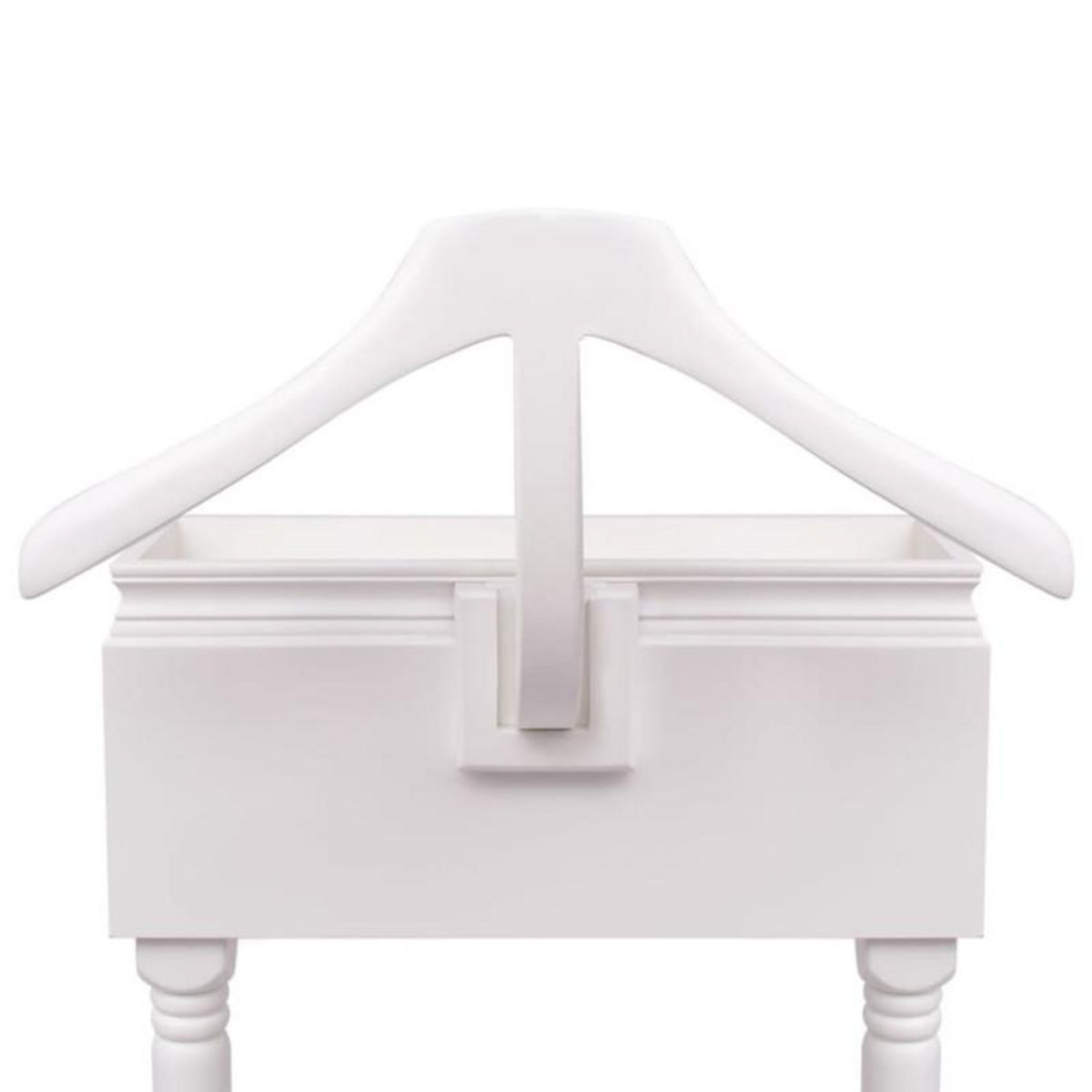 VIDAXL Portant à vêtements avec armoire Bois Blanc