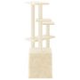 Voir la diapositive 4 : VIDAXL Arbre a chat avec griffoirs en sisal creme 107,5 cm