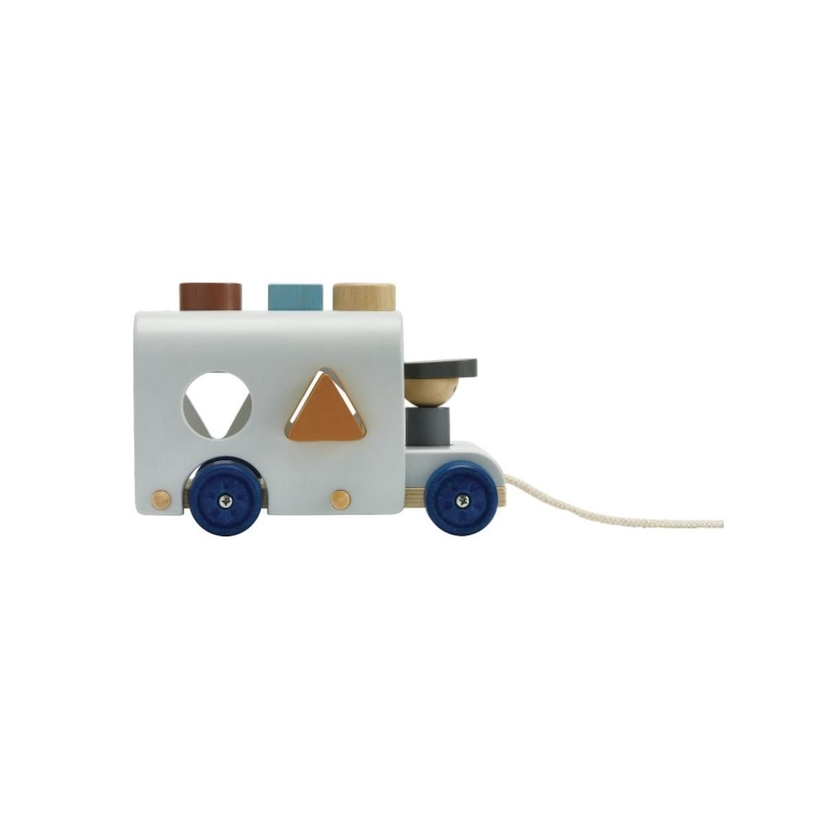 Plan Toys Boite a formes bus en bois -  - trousselier