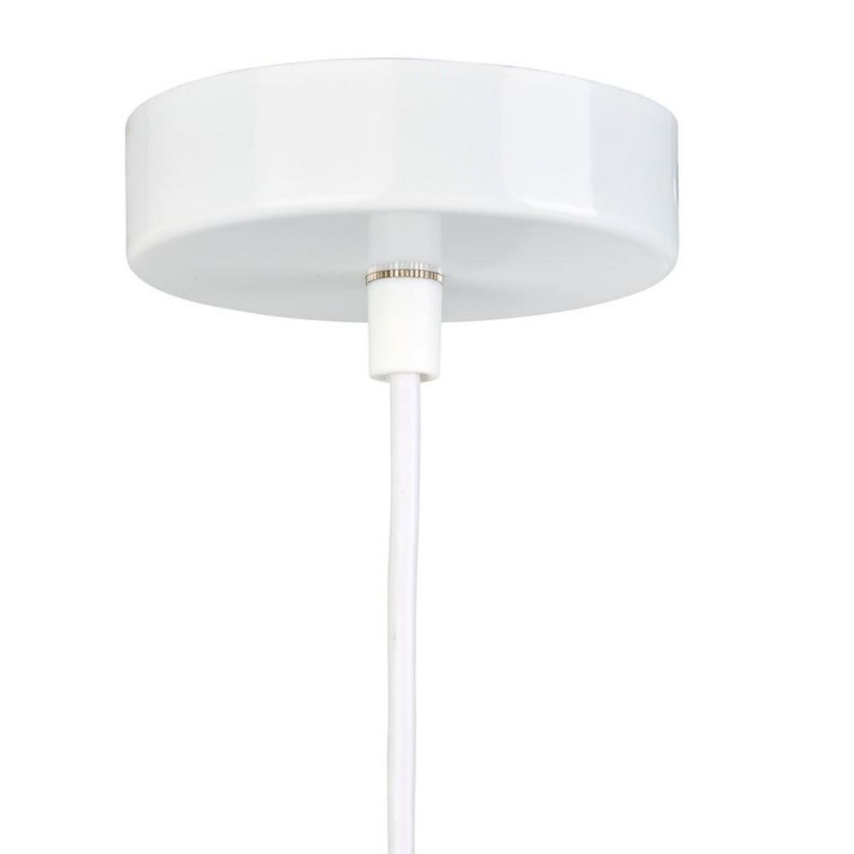 OSTARIA Suspension grise et blanche en feutre