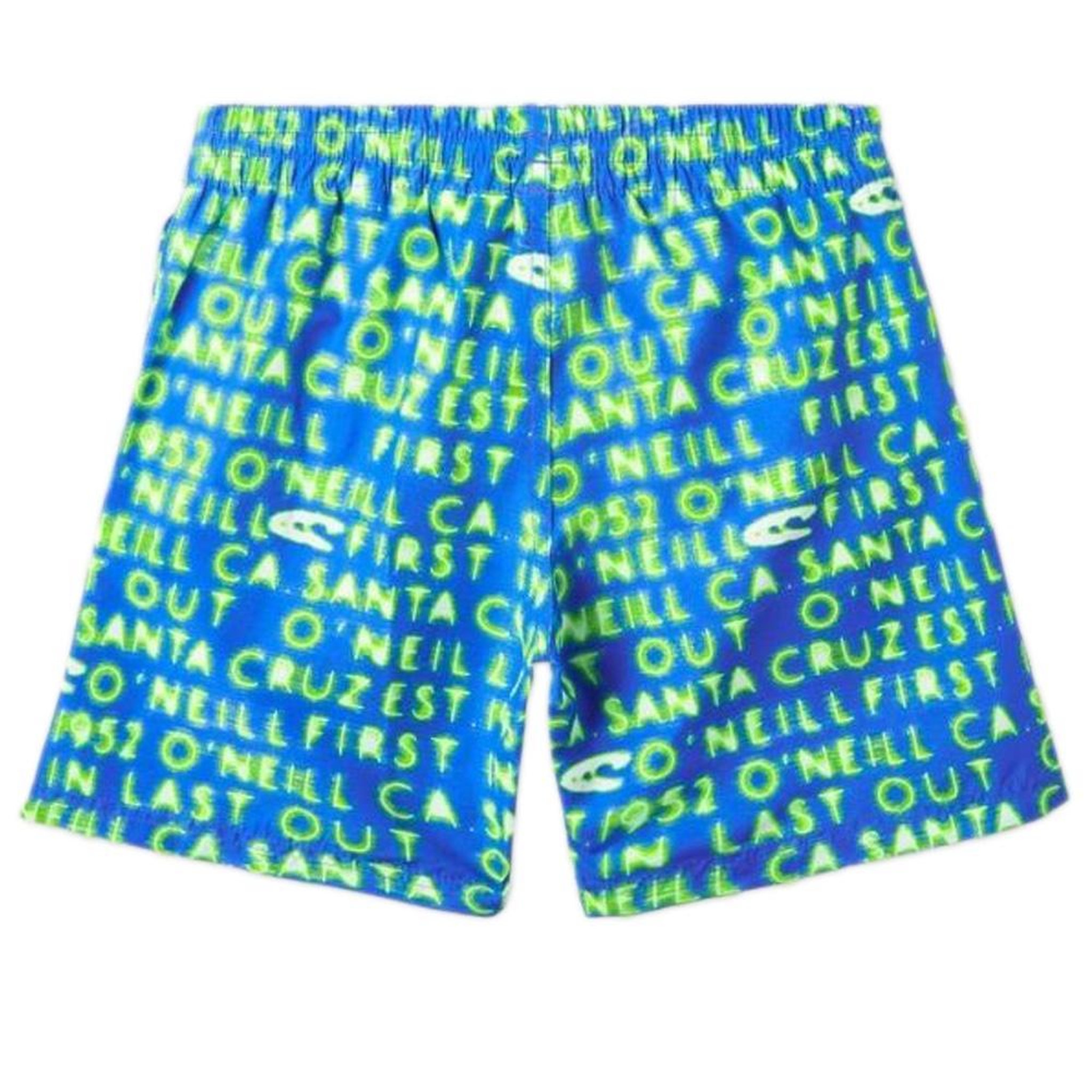 Voir la diapositive 2 : O'NEILL Short de bain Bleu/Vert Garçon O'Neill Calis